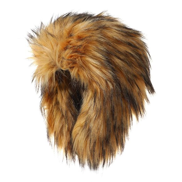 Y2K Faux Fur Trapper Hat Cozy Winter Fuzzy Adjustable Buckle Closure main image 7